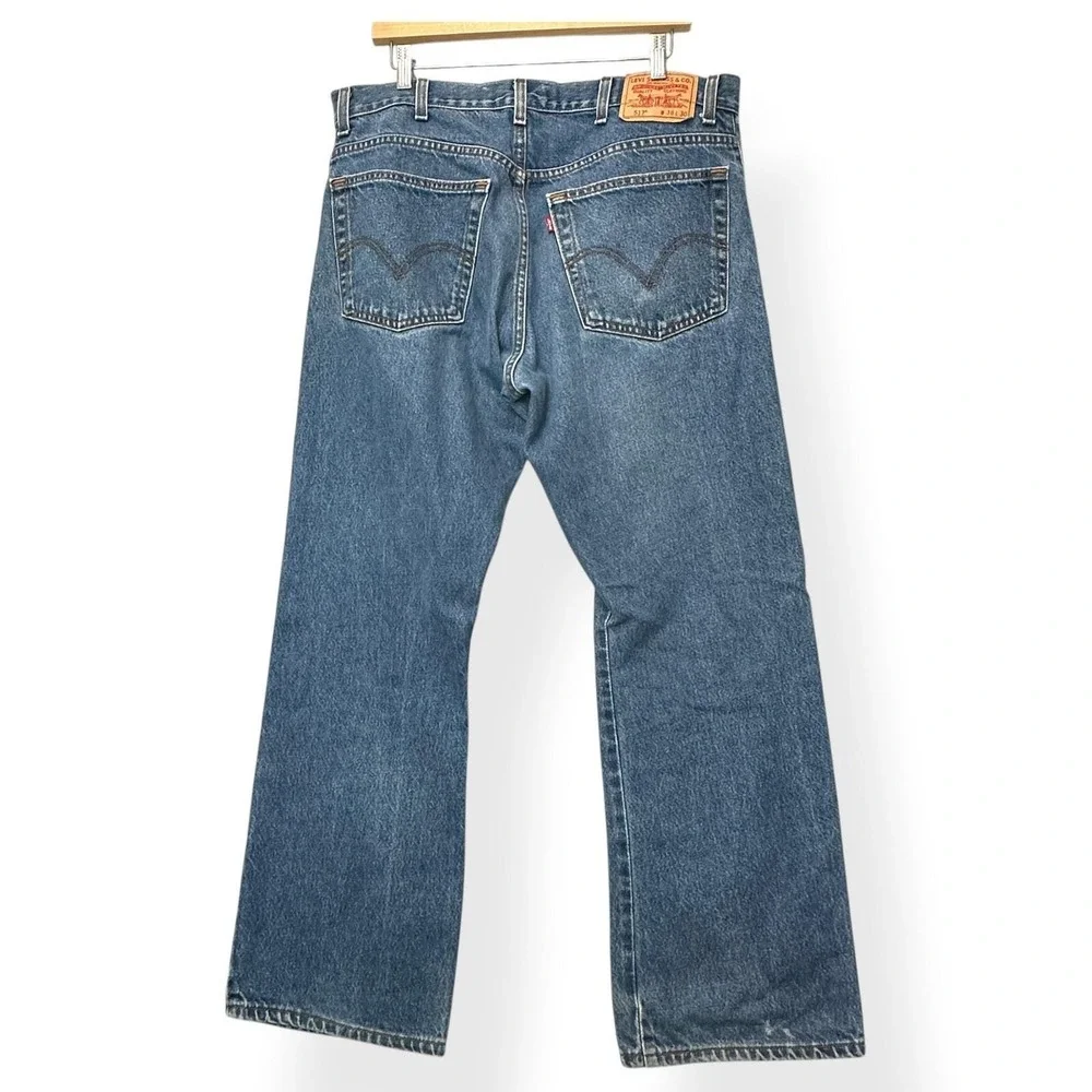 Levi's Mens 517 Boot Cut Jeans Blue 38x30 Western Cowboy Denim
